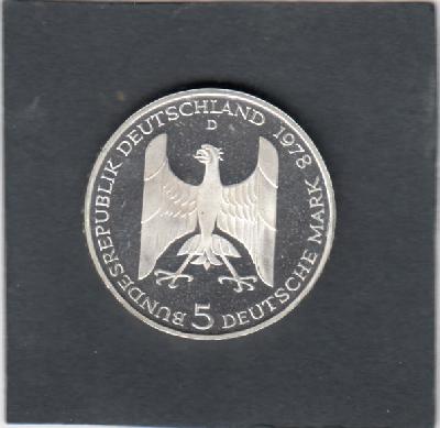 Beschrijving: 5 Mark STRESEMAN 